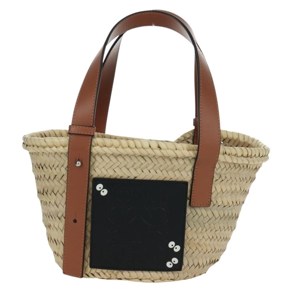 Loewe Raffia x Studio Ghibli My Neighbor Totoro Pitch Black Bag